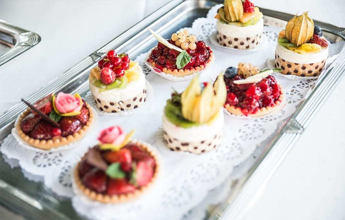 Kuchen für Hochzeit
