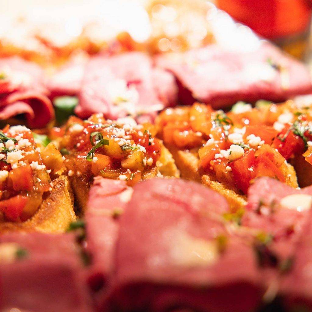 Bruschetta für Catering im Großraum München